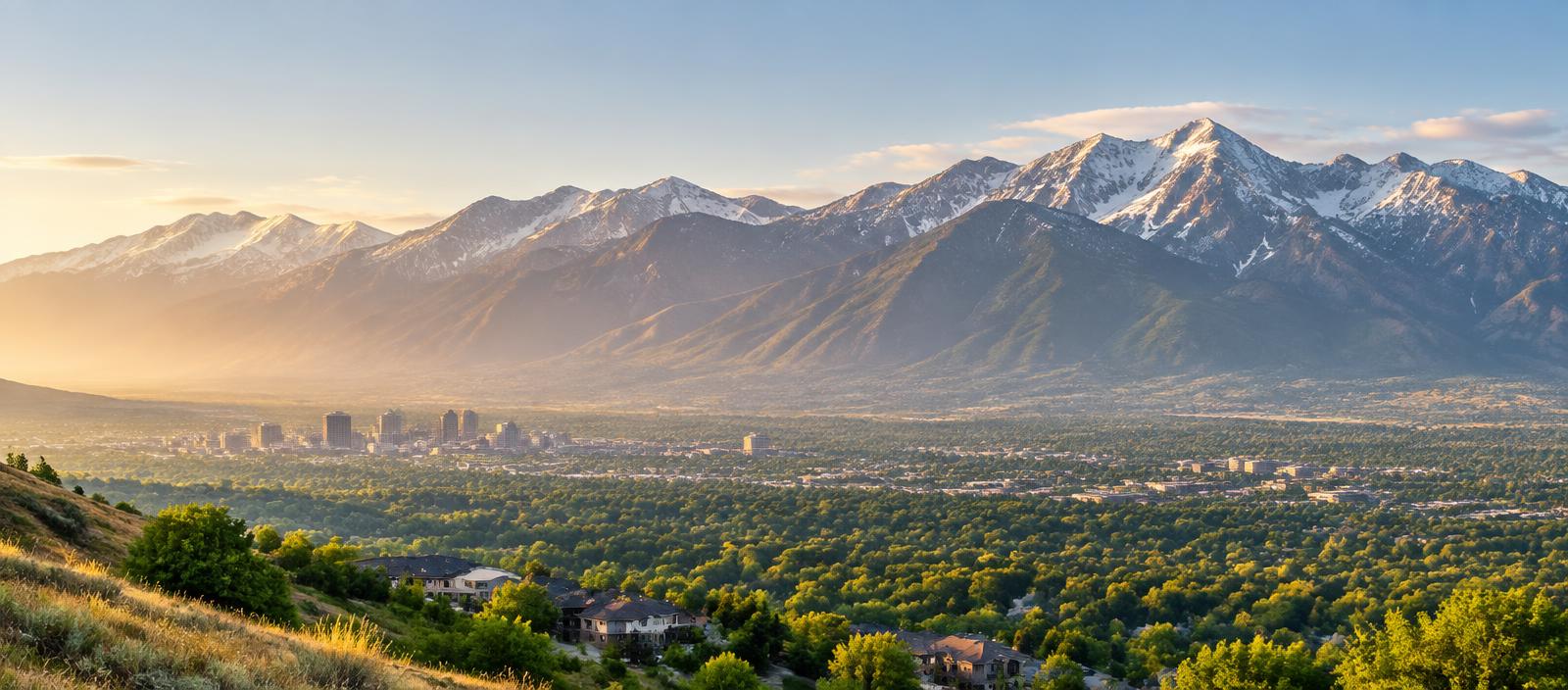 Wasatch Mountains near Draper, Utah